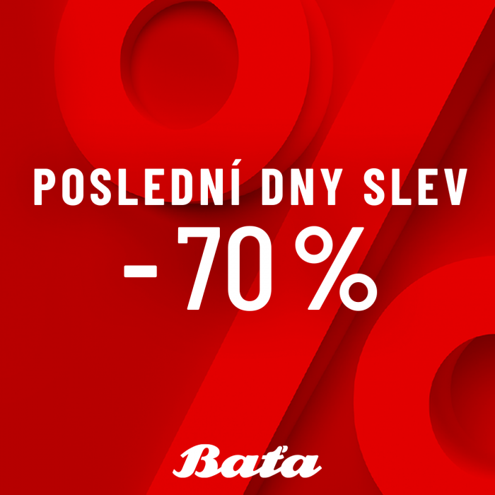 Poslední fáze slev Baťa