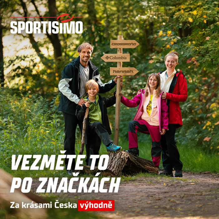 Outdoorové vybavení ve Sportisimo