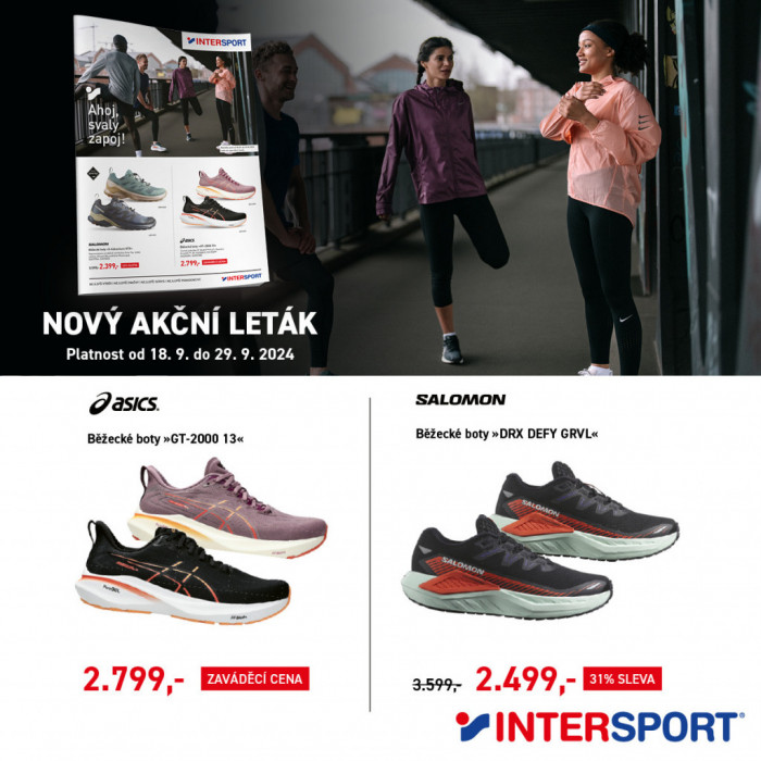 Nový akční leták Intersport