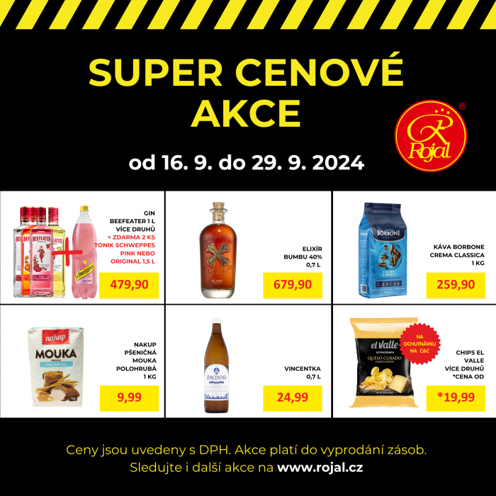 Nová super cenová akce v Rojal!