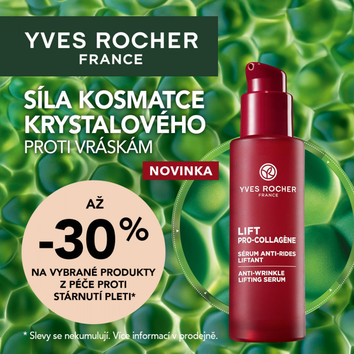 Novinka z péče o pleť Lift Pro-Collagene v Yves Rocher