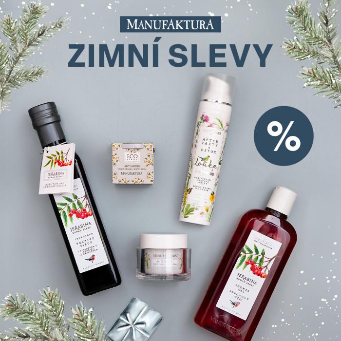 ZIMNÍ SLEVY AŽ 20 % v Manufaktura