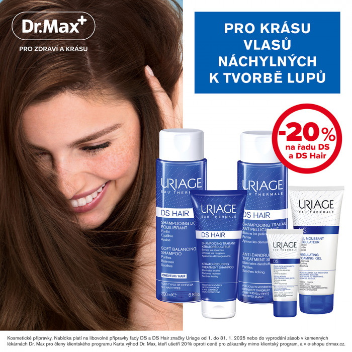 -20 % na řadu Uriage DS a DS Hair