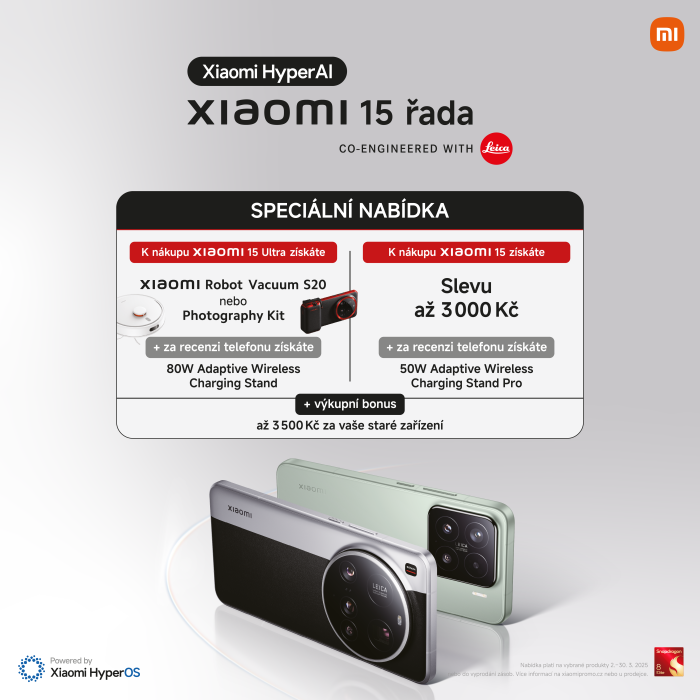 Nová Xiaomi 15 řada