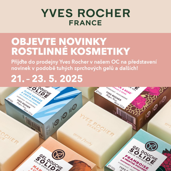 Seznamte se s novinkami rostlinné kosmetiky Yves Rocher