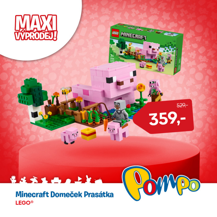 Radikální výprodej hraček v Pompo