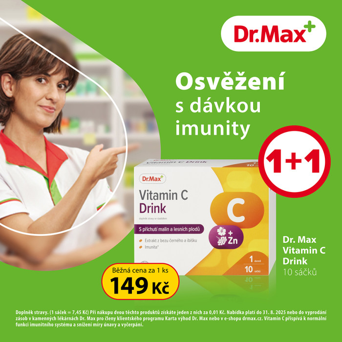 Dr.Max Vitamin C drink, 10 sáčků