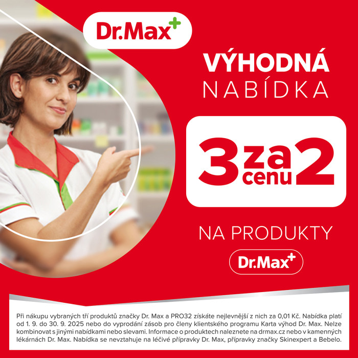 3 za 2 na produkty Dr.Max