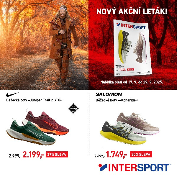 Je čas doplnit výbavu na podzimní pohyb!