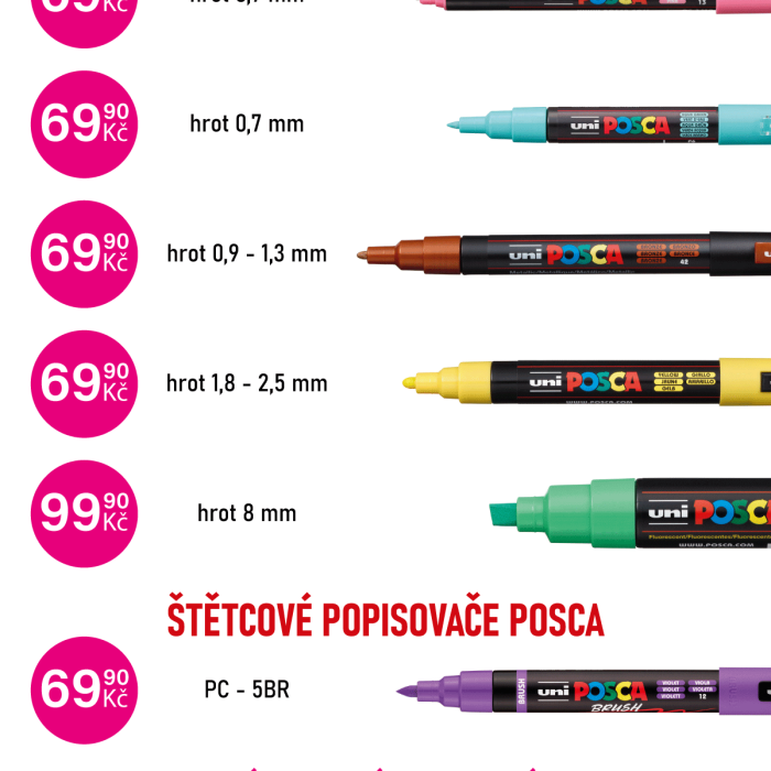 Akční nabídka v McPen