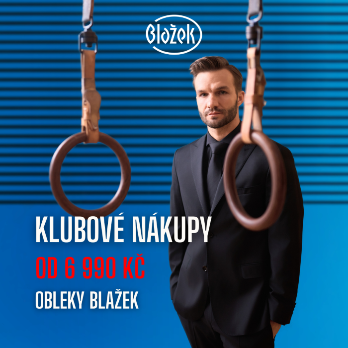 Přidejte se do Blažek klubu a využijte exkluzivní klubové ceny!