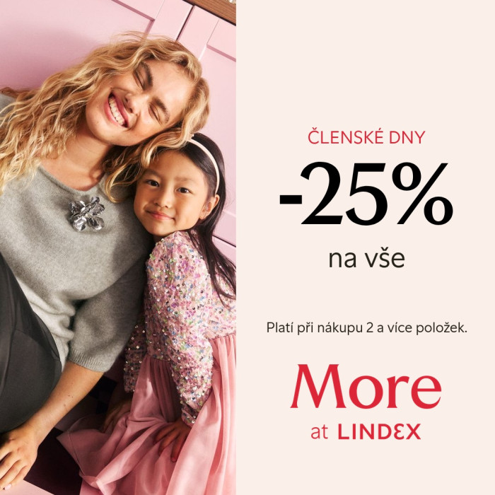 25% sleva na vše v Lindex