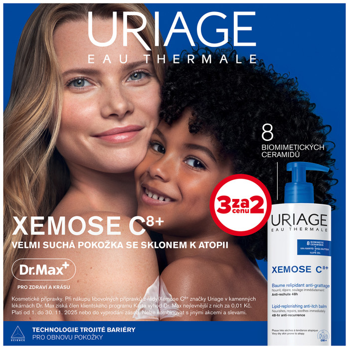 URIAGE Xemose 3 za 2 v Dr.Max