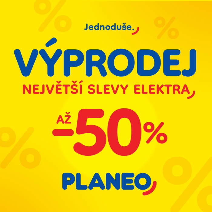 Obrovský výprodej v Planeo