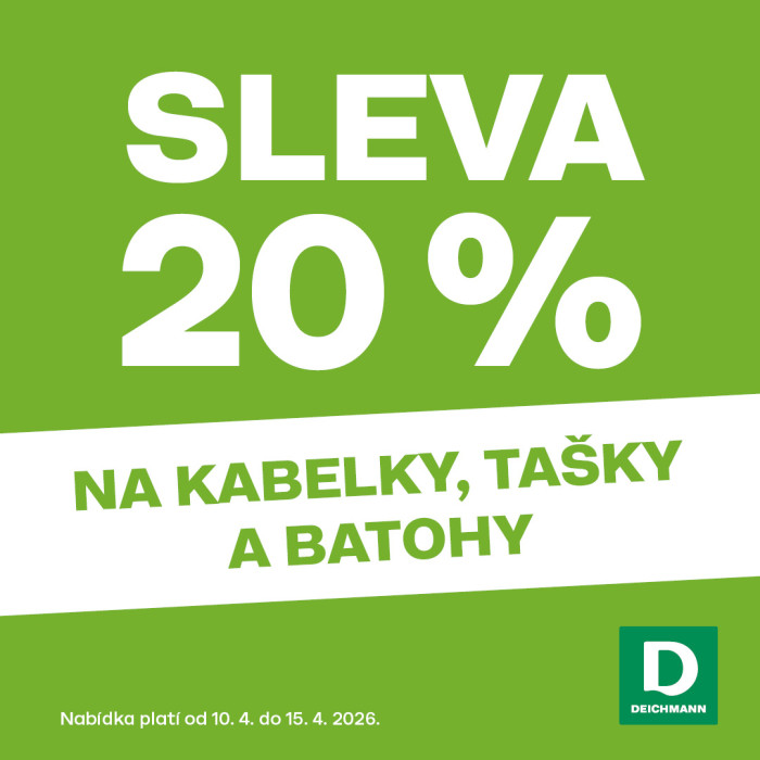 Sleva, která potěší každou milovnici stylu v Deichmann!