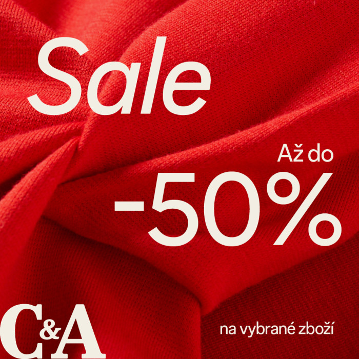 C&A: Sezónní slevy začínají