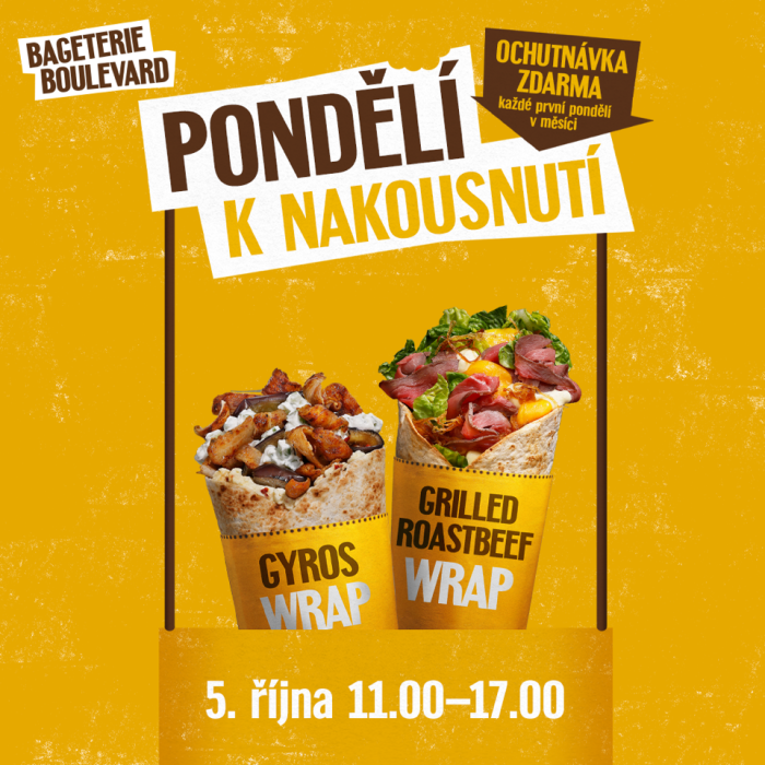Další ochutnávky Bageterií se blíží!