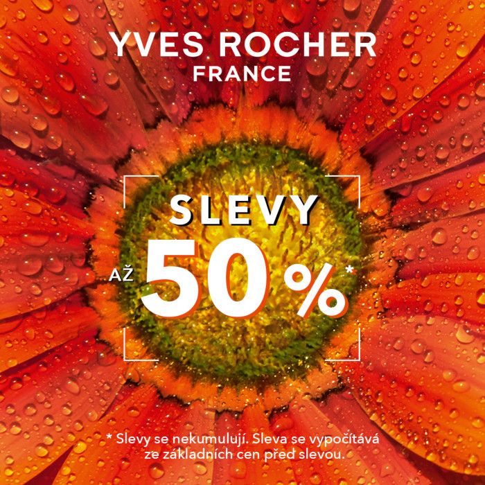 Sleva až 50 % na rostlinnou kosmetiku Yves Rocher