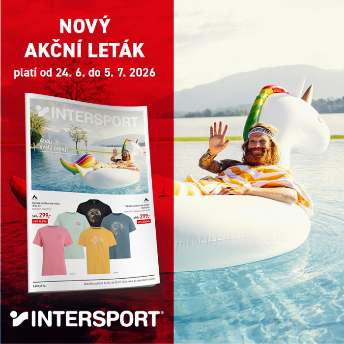 INTERSPORT: Nový akční leták je tu