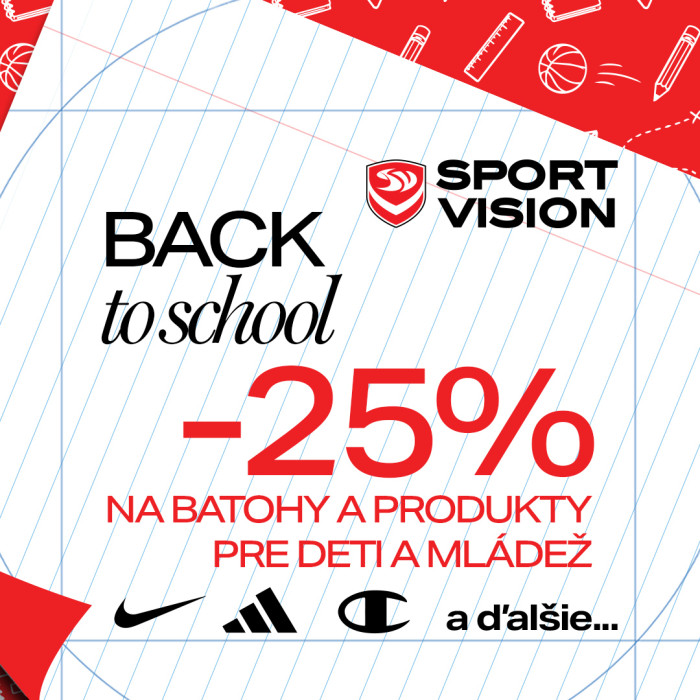 Zpátky do školy se Sport Vision!